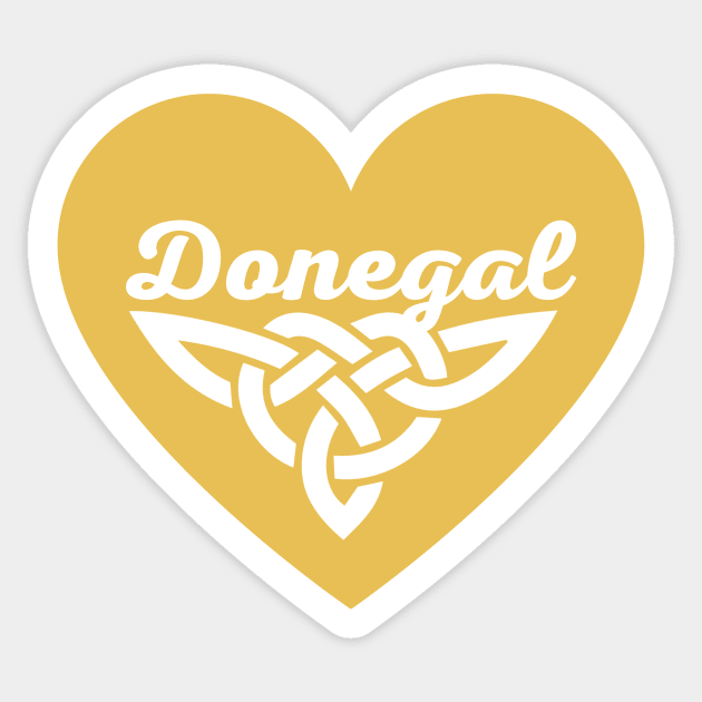 Donegal, Celtic Irish Sticker by TrueCelt